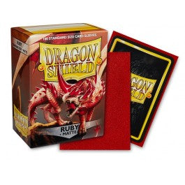 Dragon Shield Matte Ruby