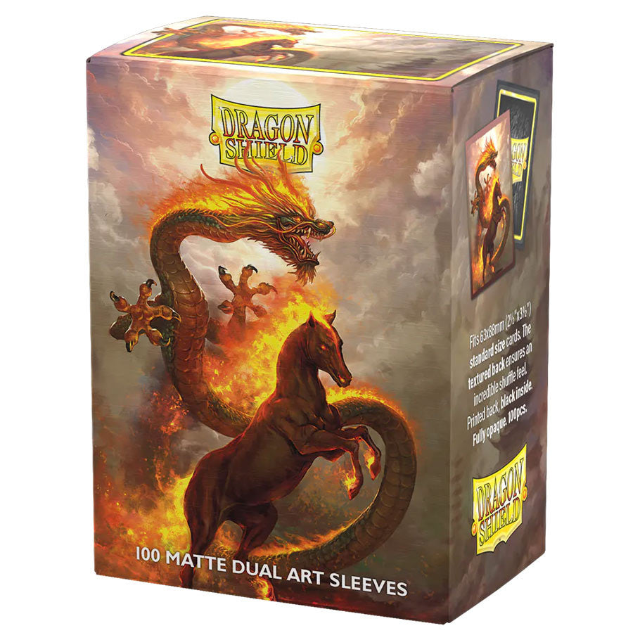 Dragon Shield Fire Horse