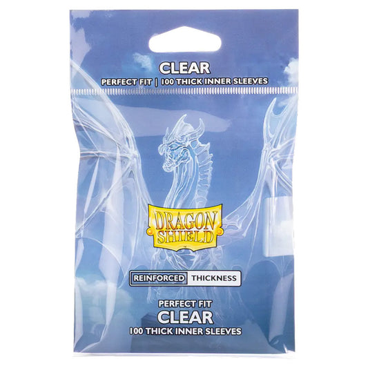 Deck Protector: Dragon Shield: Perfect Fit: Thick Clear (100)