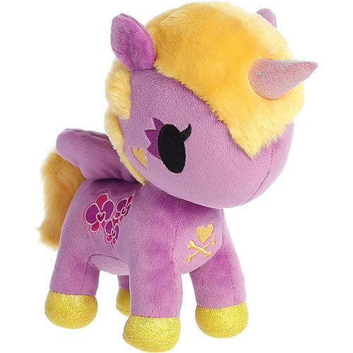 Aurora World Plush - Tokidoki Flower Power - ORCHID UNICORNO
