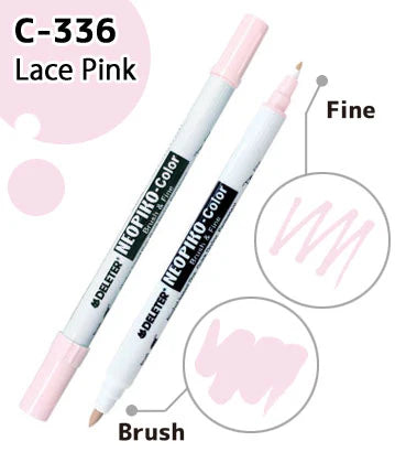 Deleter Brand Markers Peach Bundle