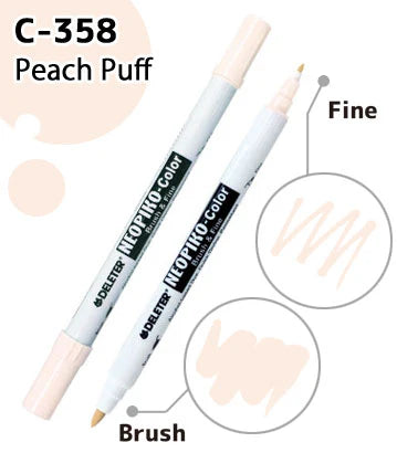 Deleter Brand Markers Peach Bundle