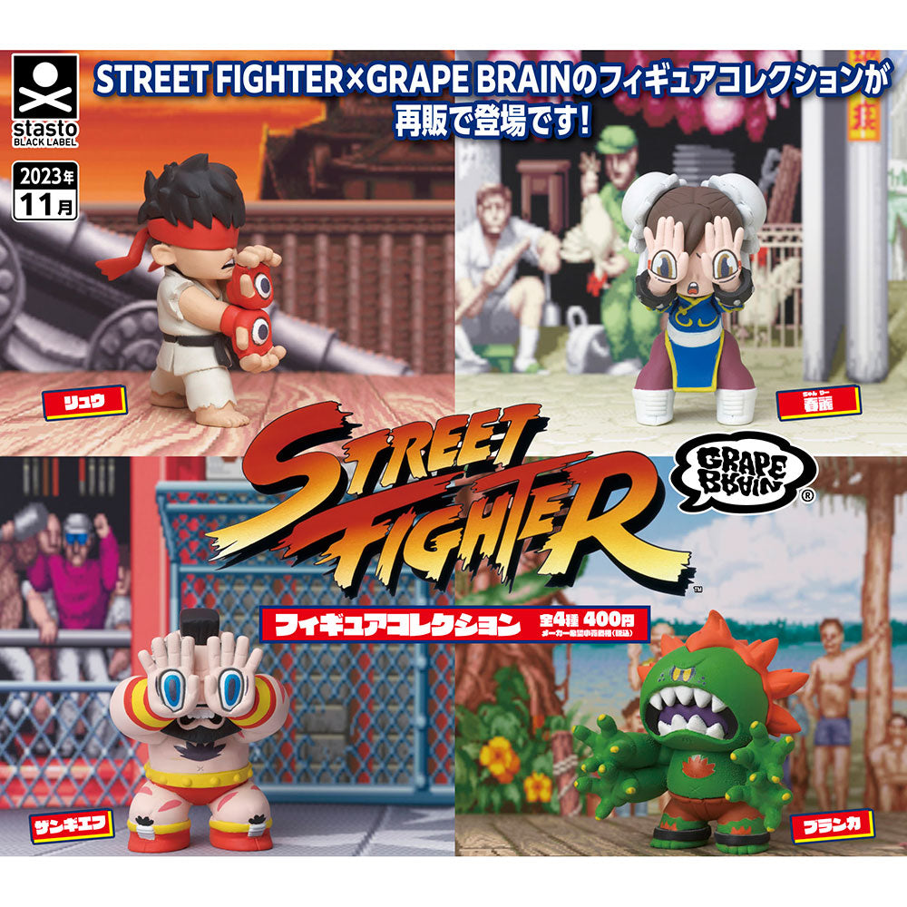 Street Fighter x Grape Brain Mini Figure