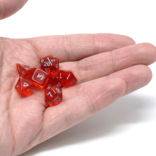 Critlings 7pc Bright Blaze Dice