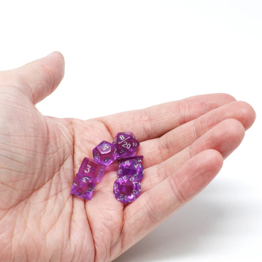 Critlings 7pc Iris Moon Dice