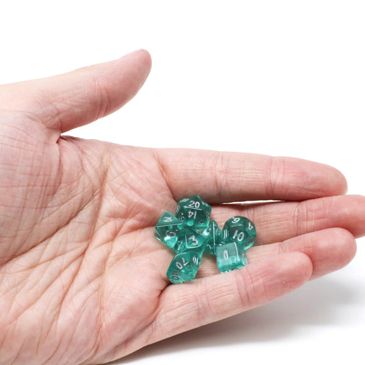Critlings 7pc Minty Breeze Dice