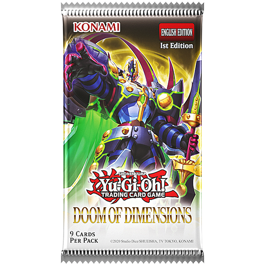 Yugioh Doom of dimensions pack