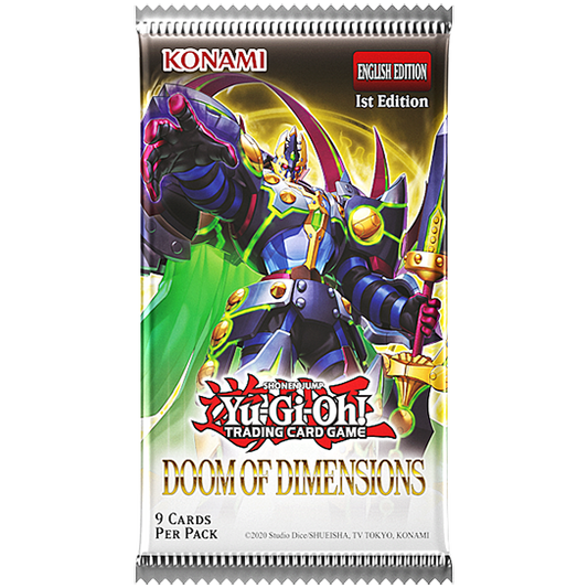 Yugioh Doom of dimensions pack