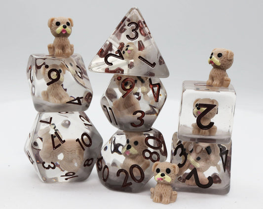 Hazel the Good Doggo Dice Set