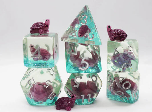 Gummy Turtle Dice Set