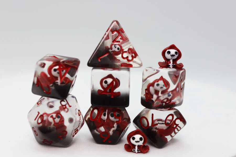 Red Reaper Dice Set