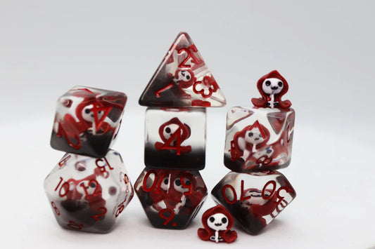Red Reaper Dice Set