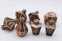 Moonlit Lantern Metal RPG Dice Set