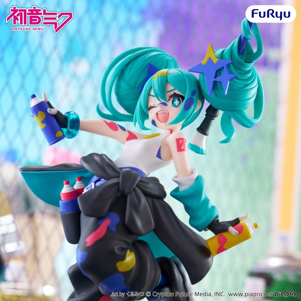 Hatsune Miku Muchute Paint Girl (Another Color Version)