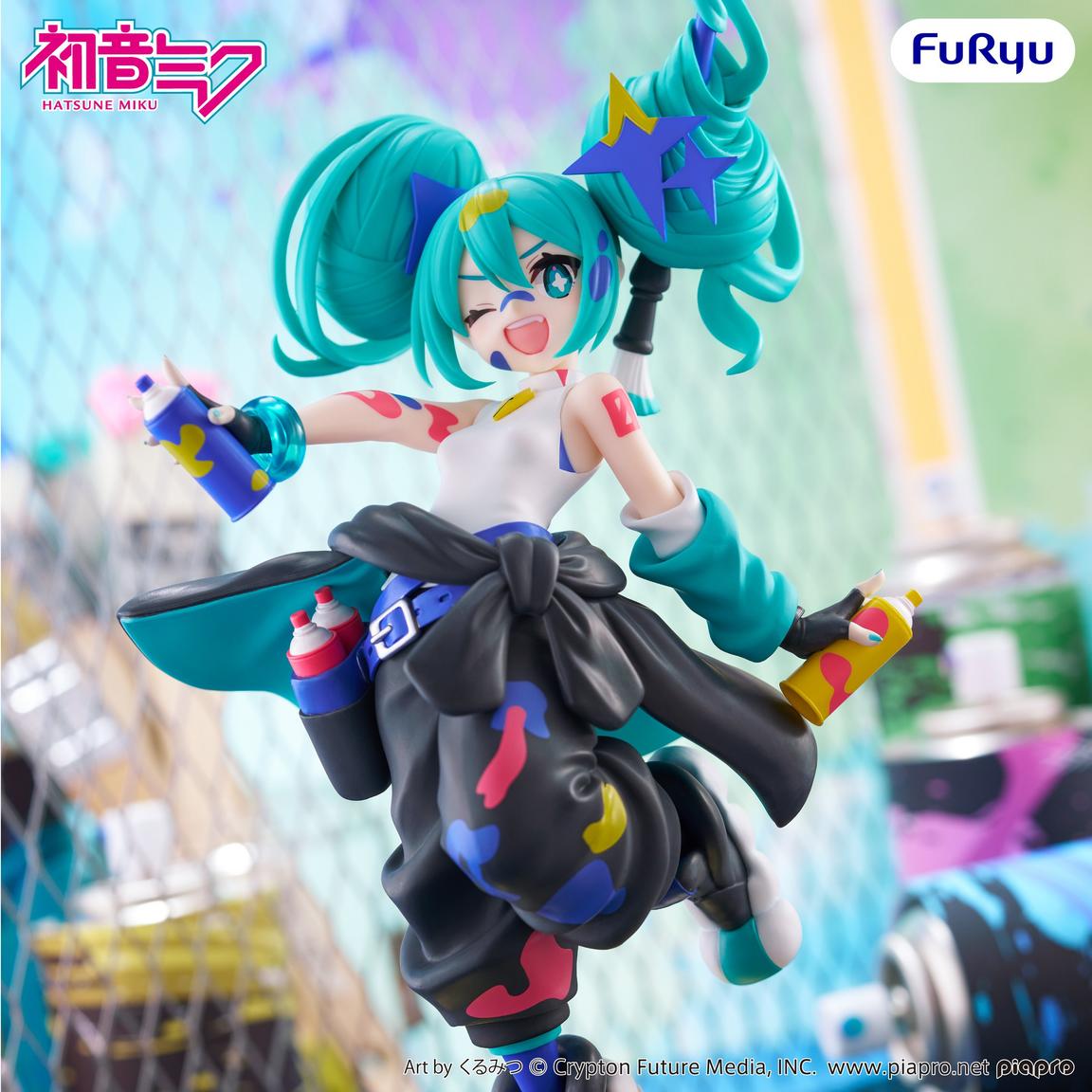 Hatsune Miku Muchute Paint Girl (Another Color Version)