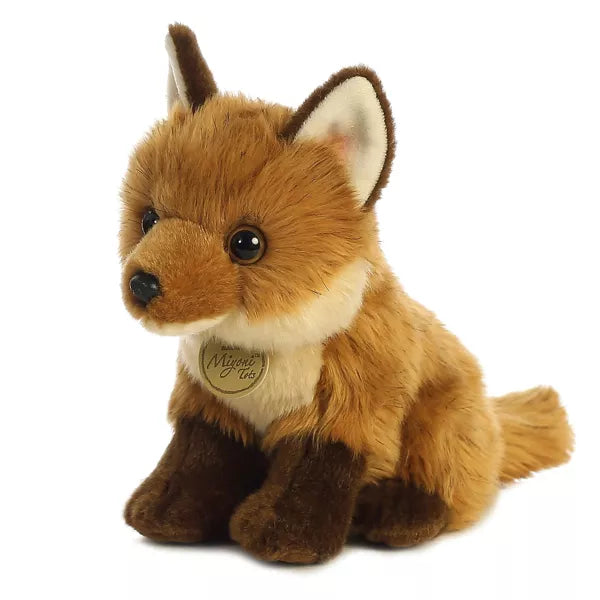 Miyoni Tots 9" Fox Kit Brown Stuffed Animal