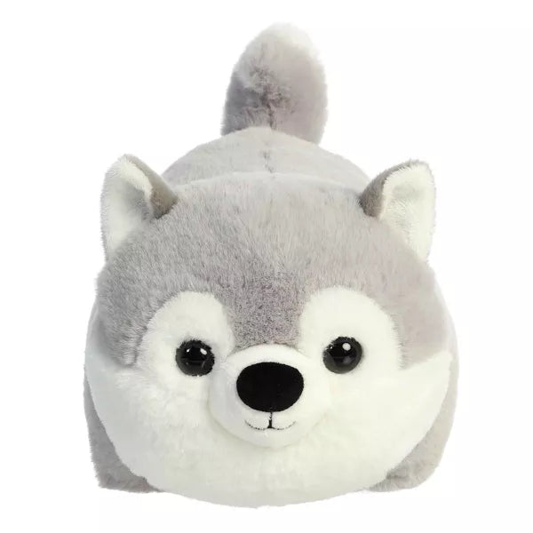 Aurora Medium Haze Husky Spudsters Adorable Stuffed Animal Gray 10"