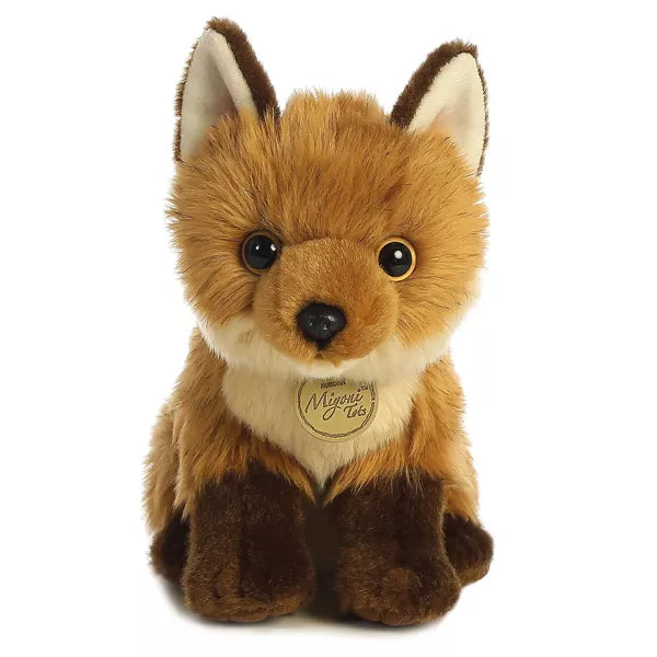 Miyoni Tots 9" Fox Kit Brown Stuffed Animal