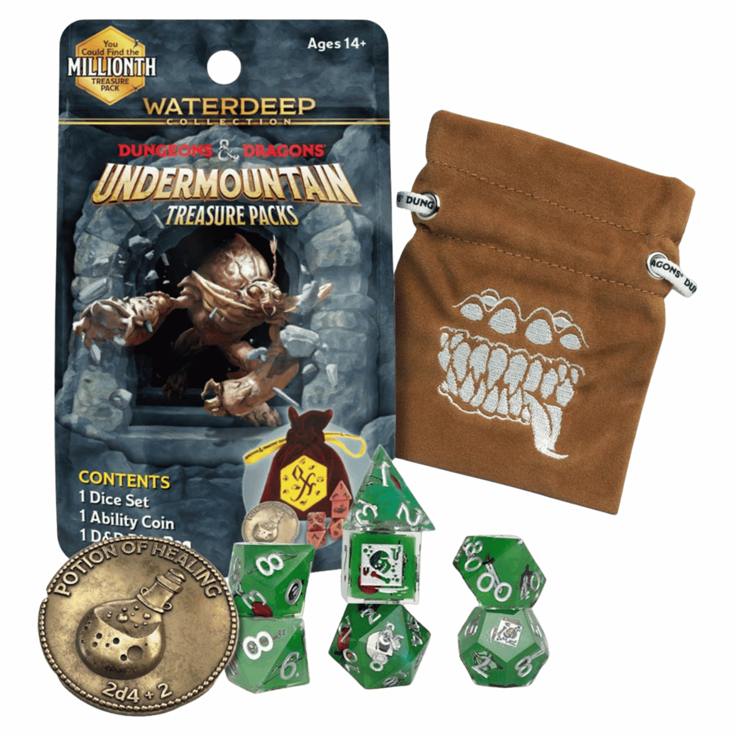 Sirius Dice: Dungeons & Dragons Undermountain: Treasure Packs