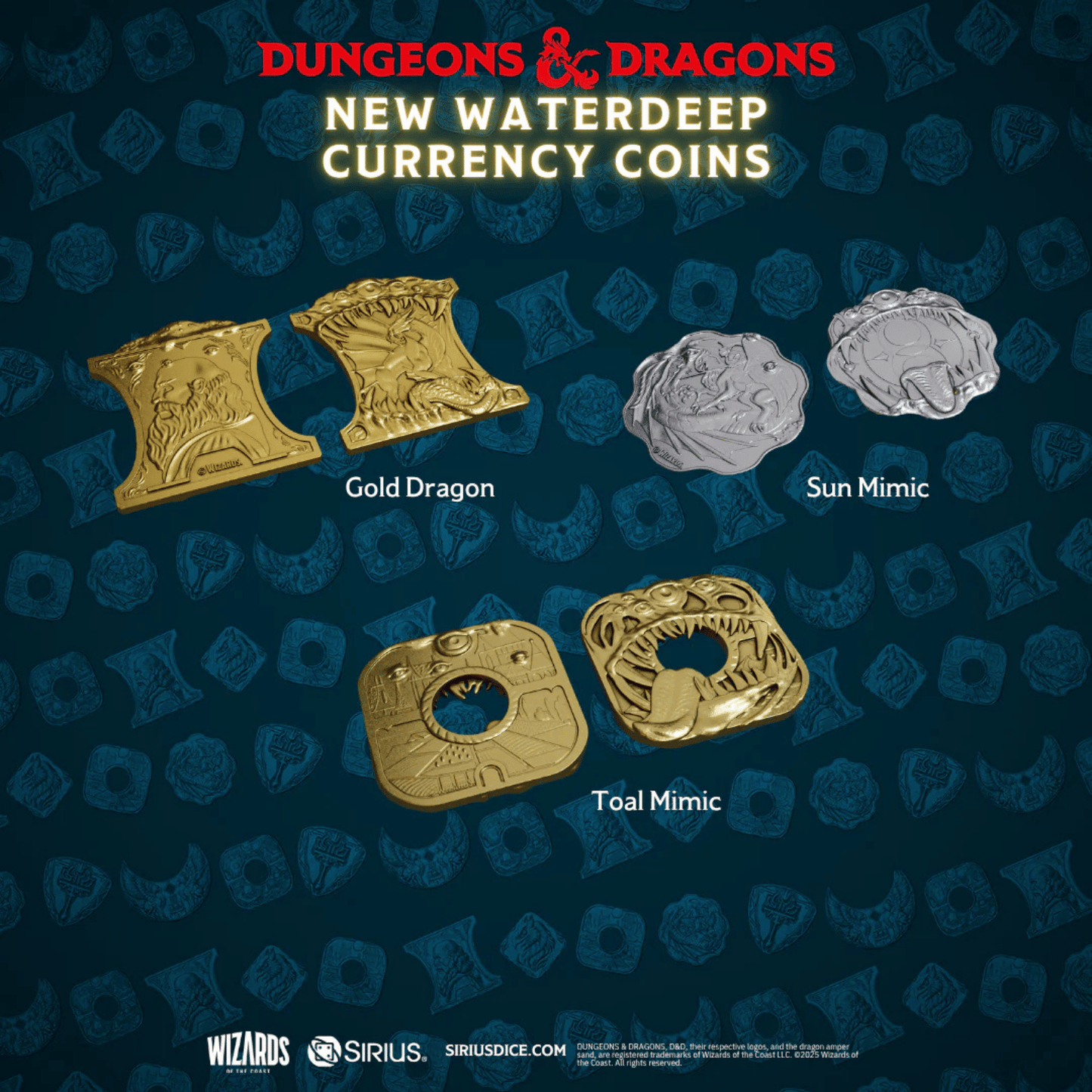 Sirius Dice: Dungeons & Dragons Undermountain: Treasure Packs