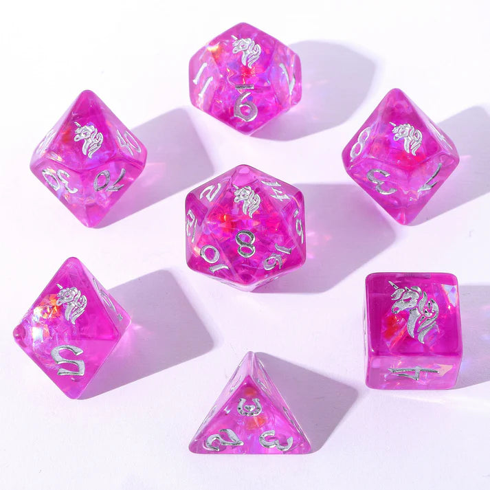 Lumina Unicornia Dice Set