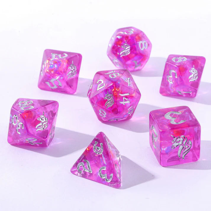 Lumina Unicornia Dice Set