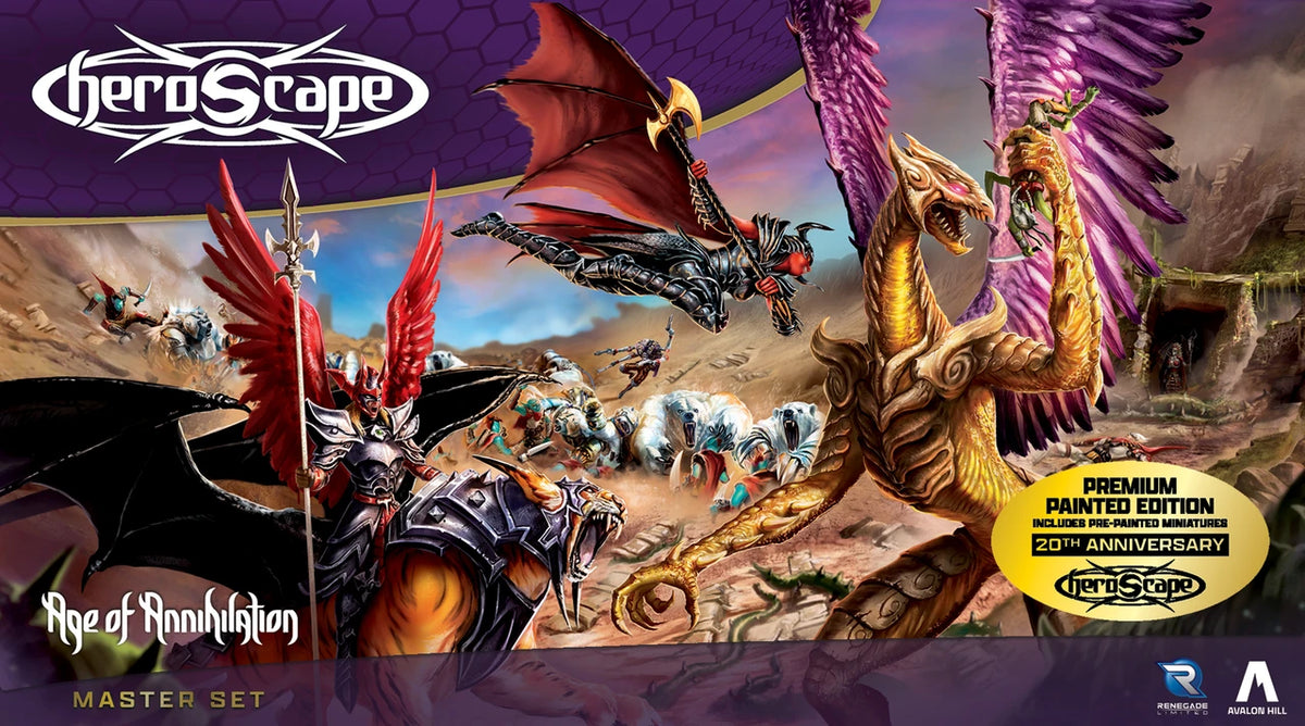 HeroScape Age of Annihilation Premium Painted Master Set + Extras