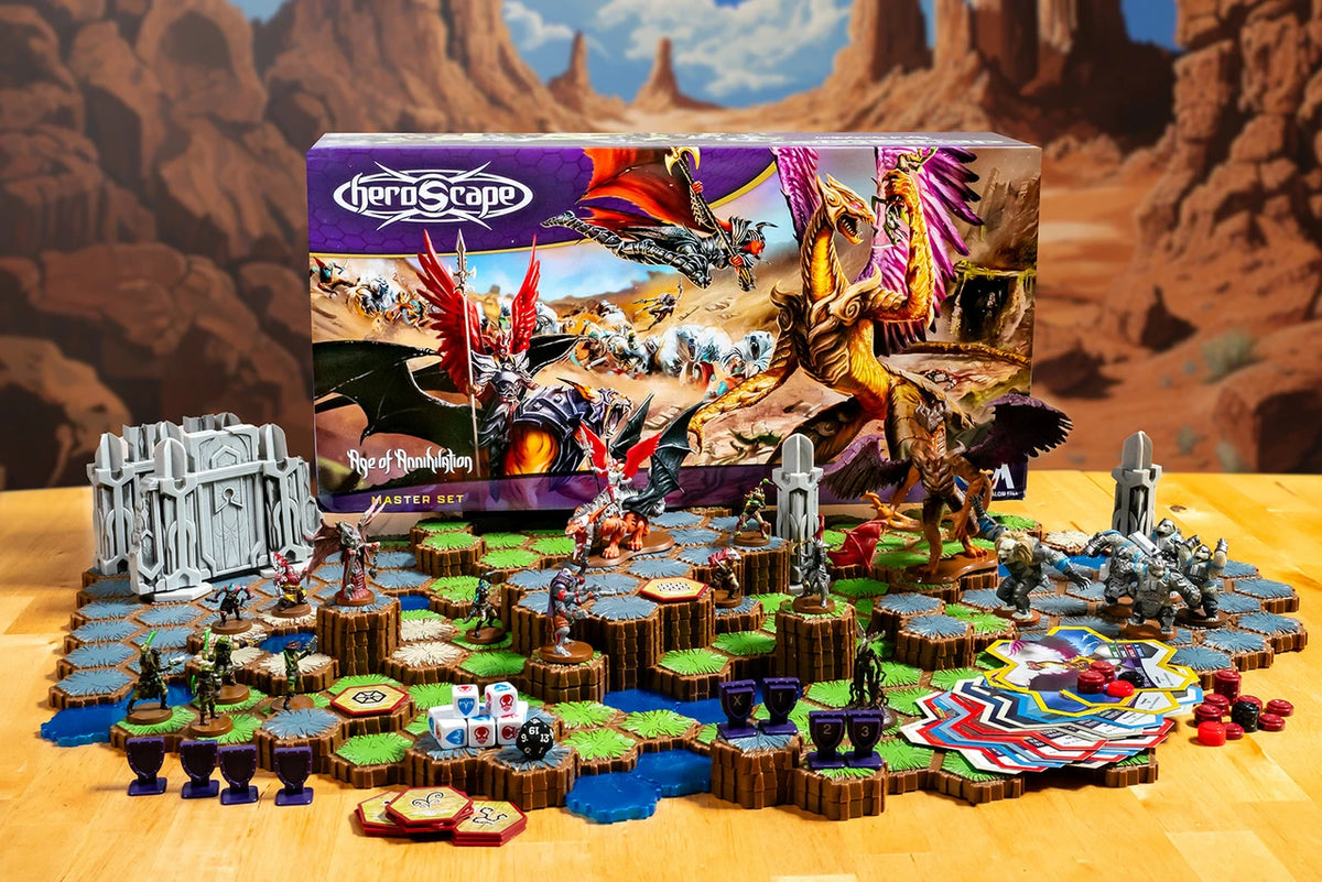 HeroScape Age of Annihilation Premium Painted Master Set + Extras