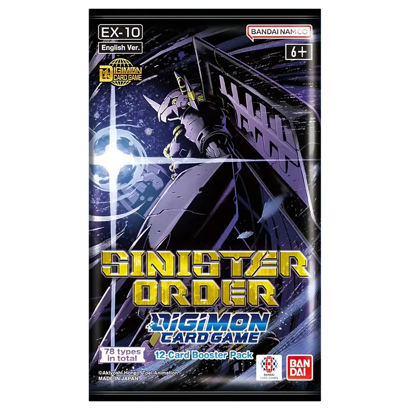 Digimon Sinister Order EX-10 pack