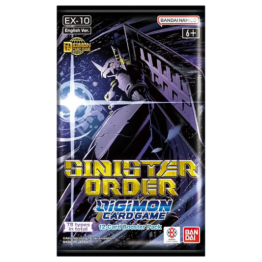 Digimon Sinister Order EX-10 pack
