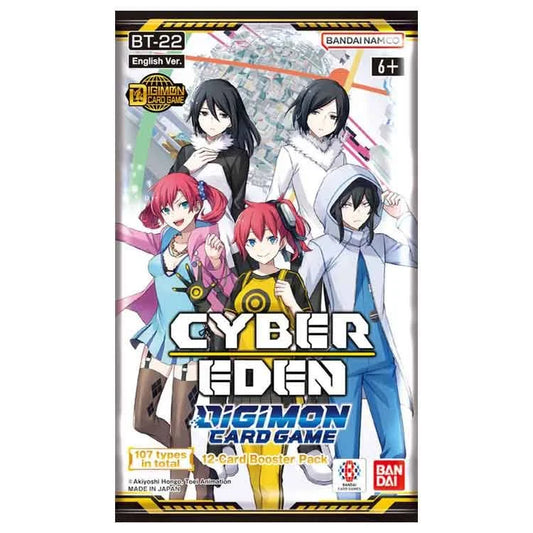 Digimon Card Game Cyber Eden Booster Pack