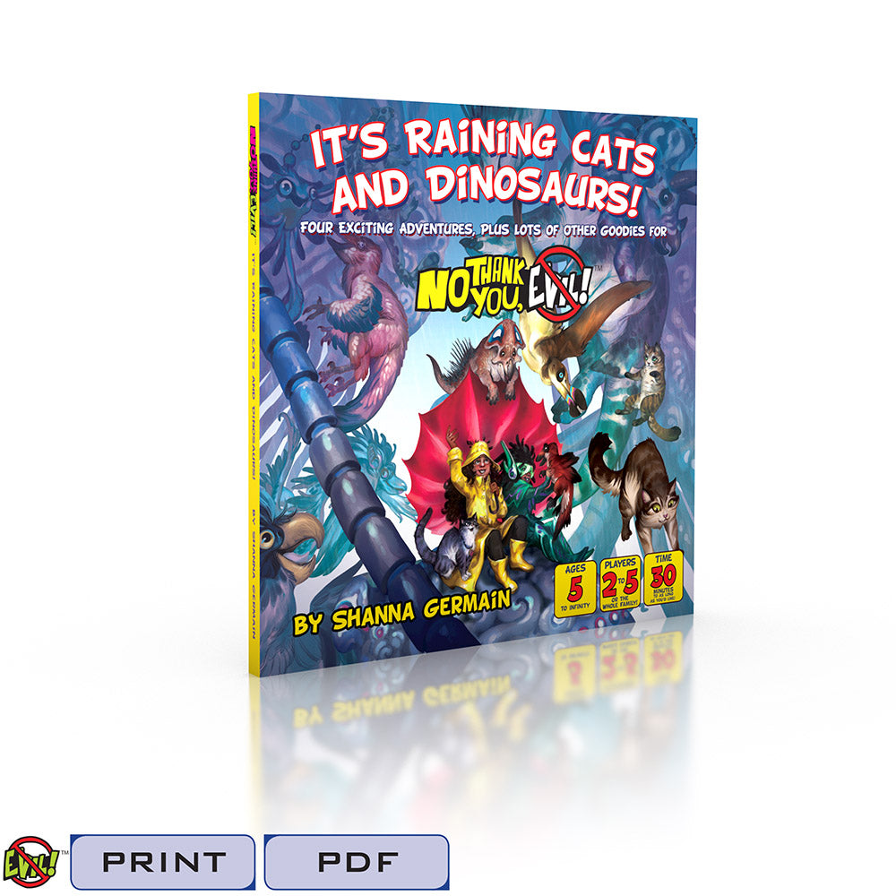 It’s Raining Cats and Dinosaurs!