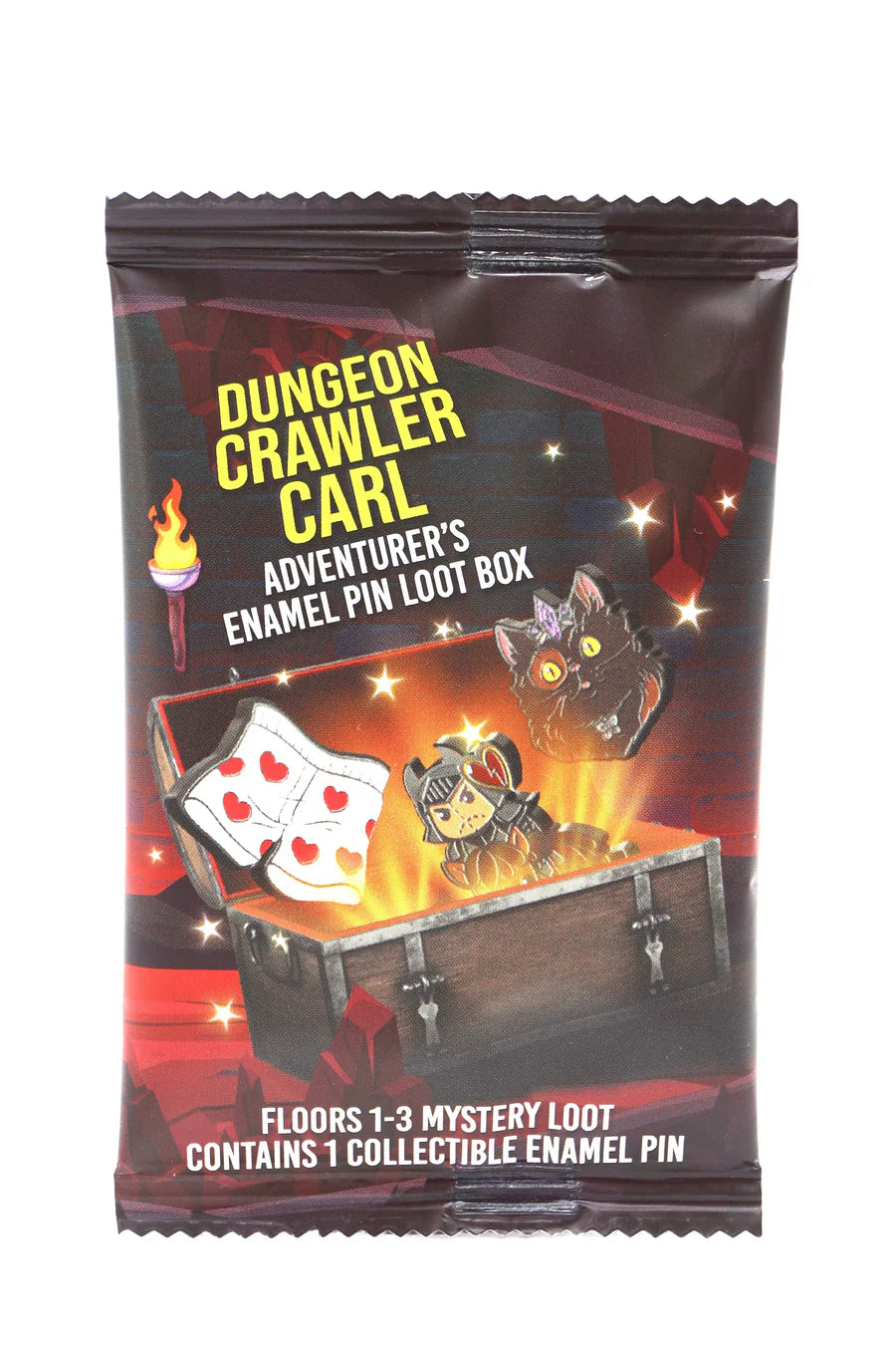 Dungeon Crawler Carl Adventurer's Enamel Pin Loot Box