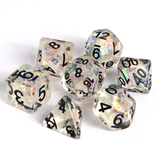7pc Sheer Frost Dice