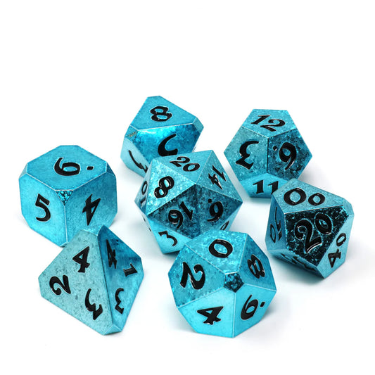 7pc Glacial Requiem Dice