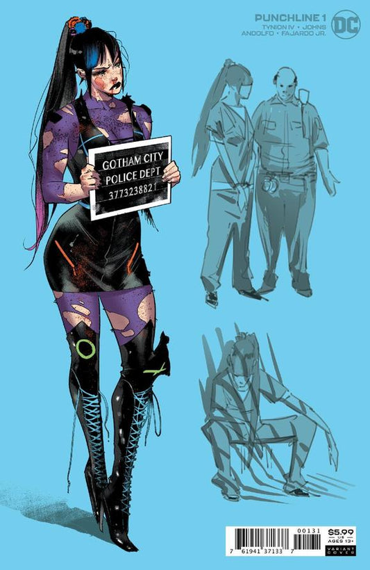 Punchline Special #1 (One Shot) 1 in 25 Jorge Jimenez Card Stock Variant