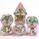 Peacock Dice Set