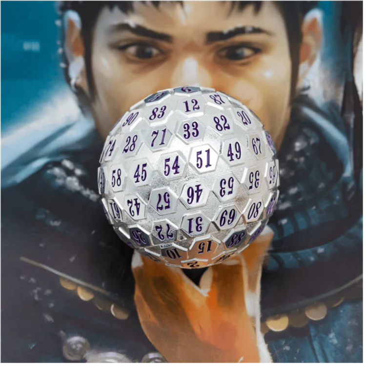 45mm Metal D100 - Platinum with Purple
