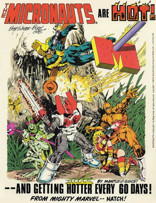 Promo Poster MICRONAUTS 13x11