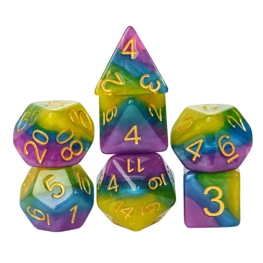 Rock Candy Dice Set