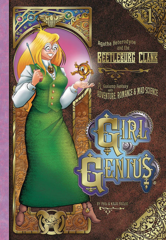 GIRL GENIUS GN VOL 01 AGATHA & BEETLEBURG