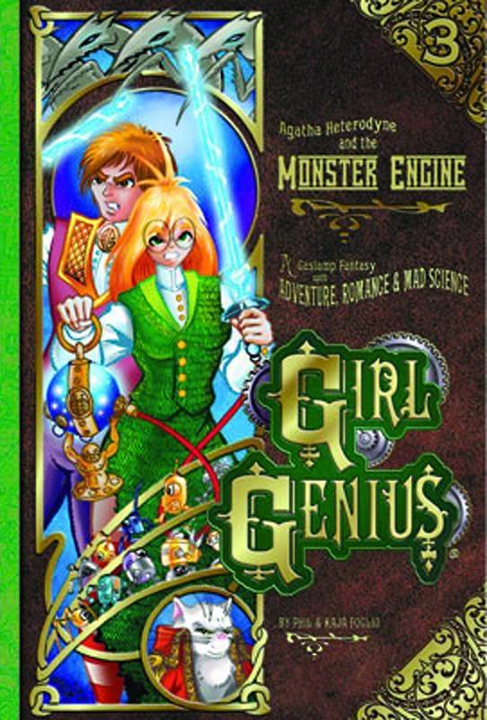 GIRL GENIUS GN VOL 03 AGATHA AND THE MONSTER ENGINE