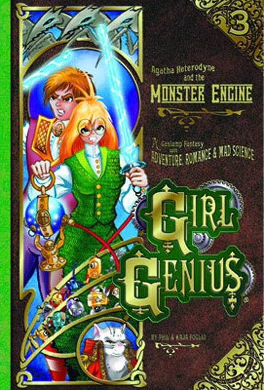GIRL GENIUS GN VOL 03 AGATHA AND THE MONSTER ENGINE