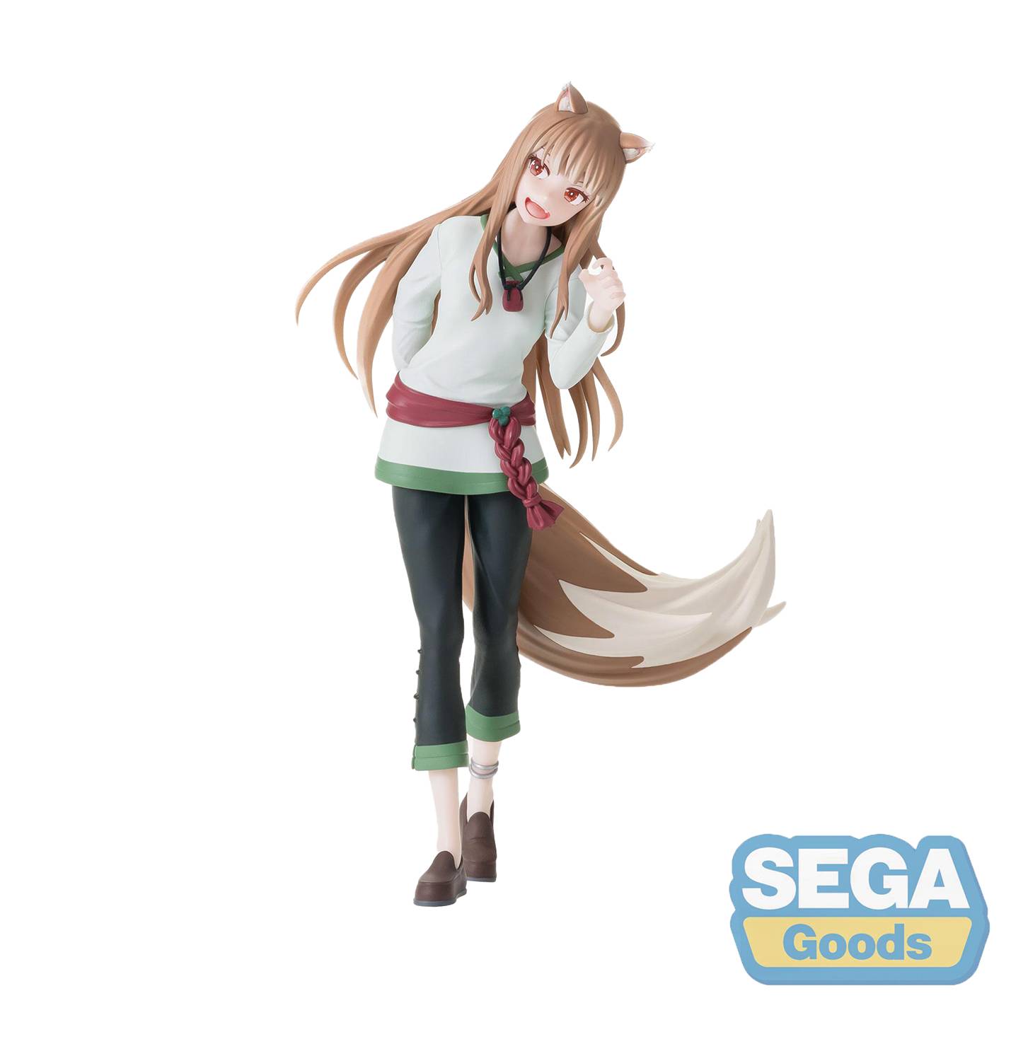SPICE AND WOLF MERCHANT MEETS DESKTOP X DECORATE HOLO FIG (N SEGA