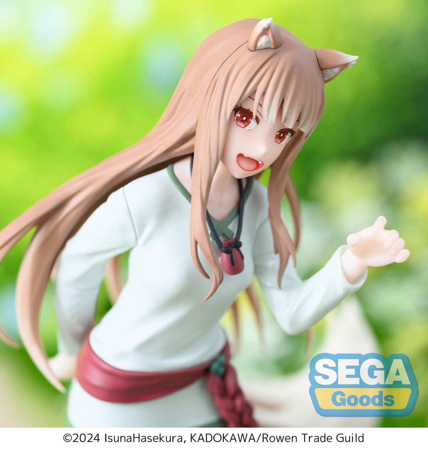 SPICE AND WOLF MERCHANT MEETS DESKTOP X DECORATE HOLO FIG (N SEGA