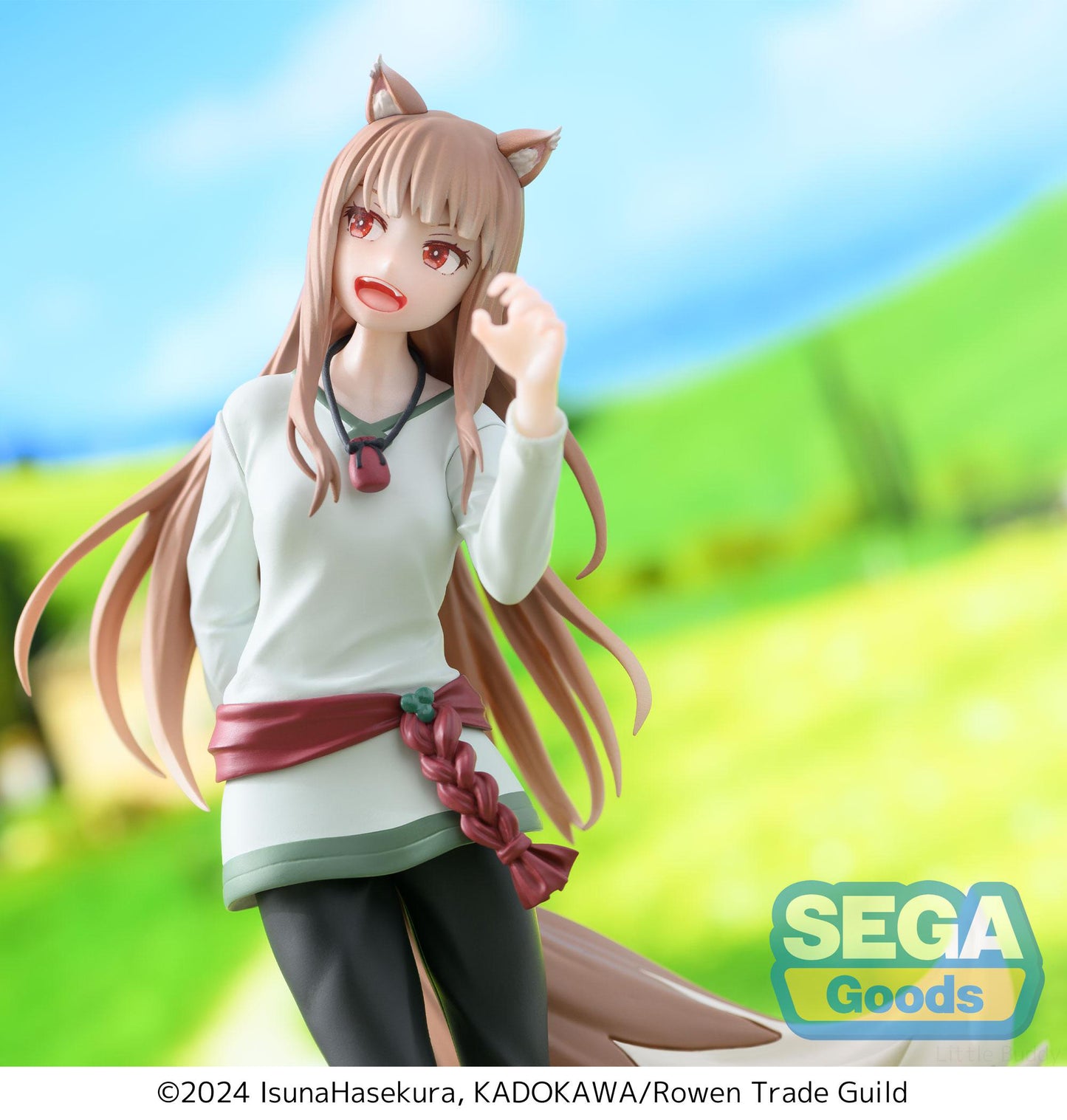 SPICE AND WOLF MERCHANT MEETS DESKTOP X DECORATE HOLO FIG (N SEGA