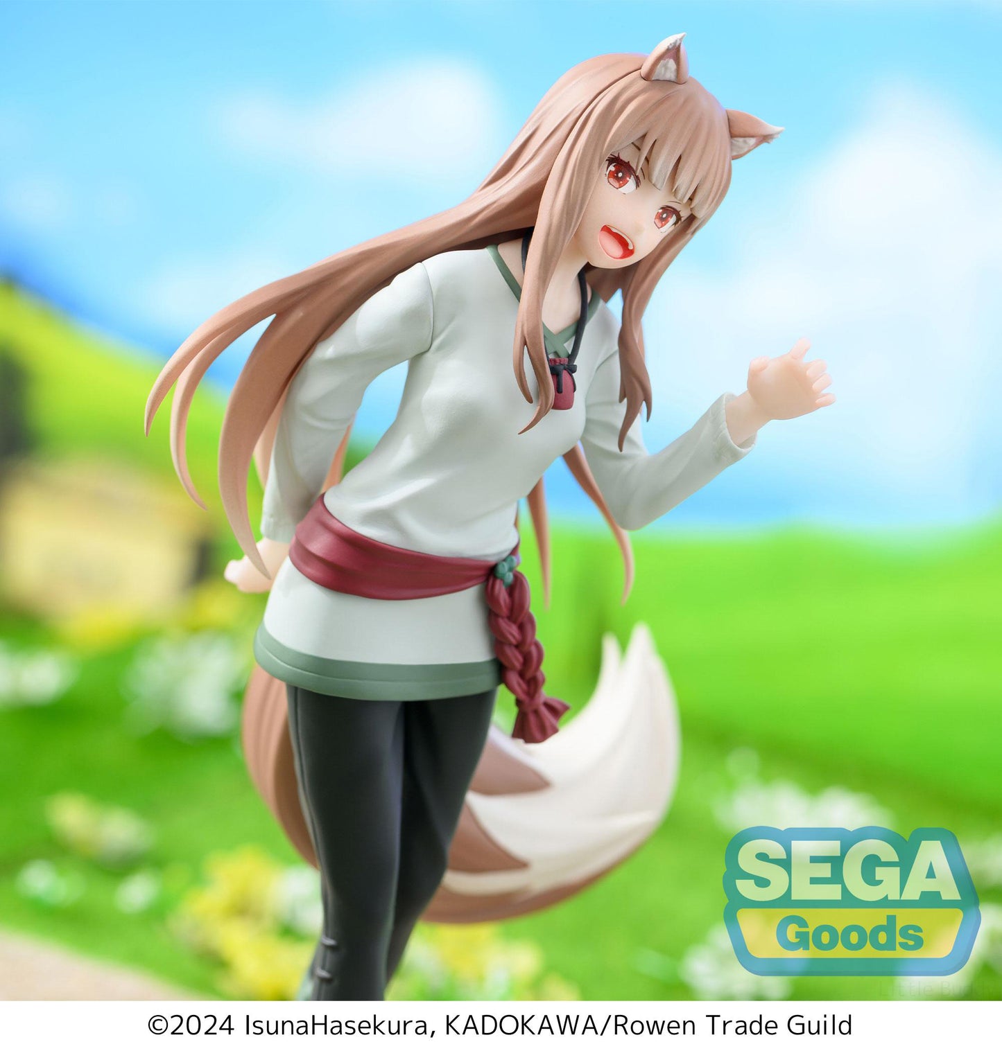 SPICE AND WOLF MERCHANT MEETS DESKTOP X DECORATE HOLO FIG (N SEGA