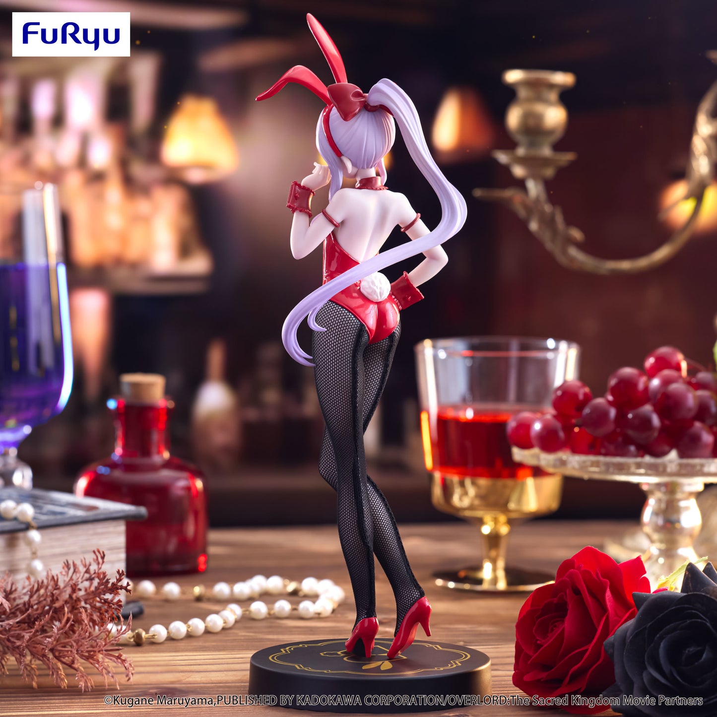 OVERLORD BICUTE BUNNIES SHALLTEAR RED COLOR FIG