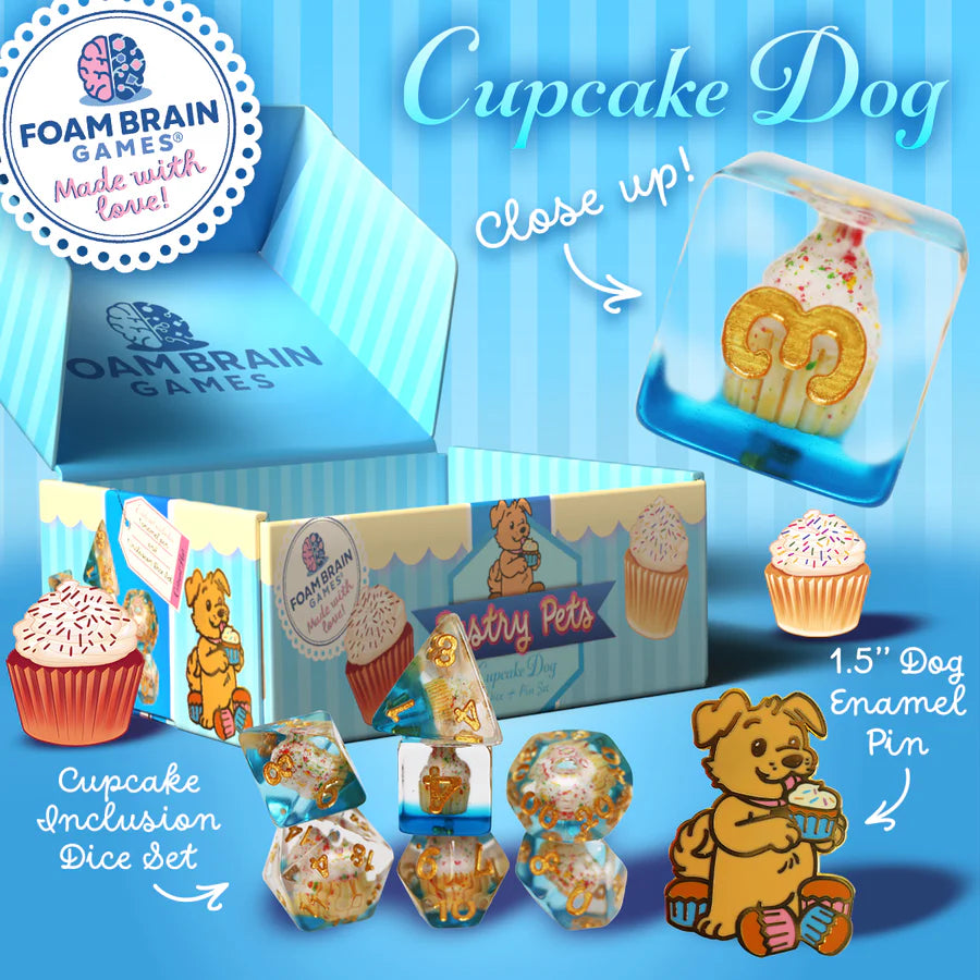 Pastry Pets  Dice & Pin Set