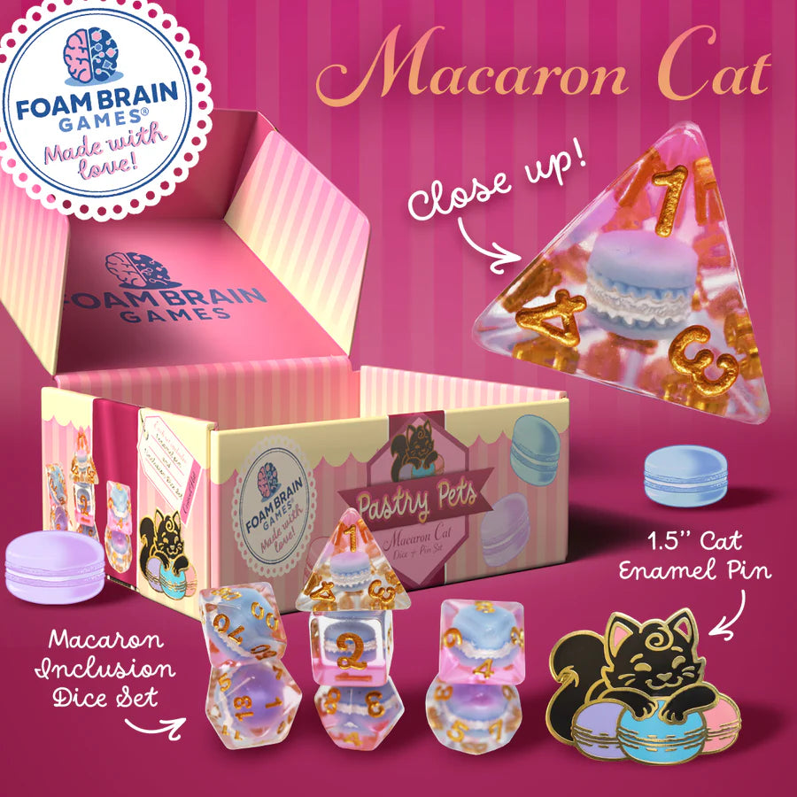 Pastry Pets  Dice & Pin Set